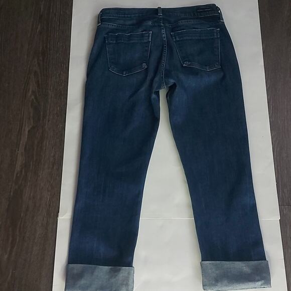 Citizens of Humanity Dani Cropped Straight Leg Blue Jean 27 Classic Casual - Picture 2 of 6